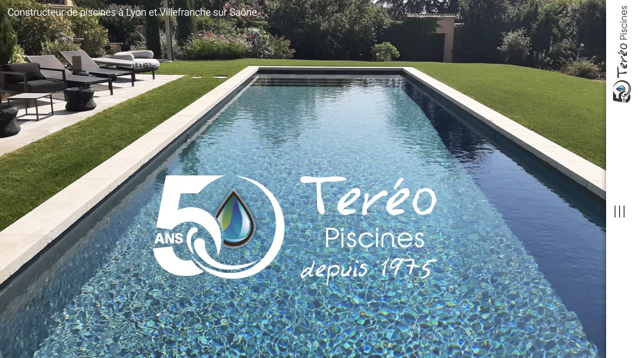 Capture du site de Teréo Piscines Lyon – JB Piscine