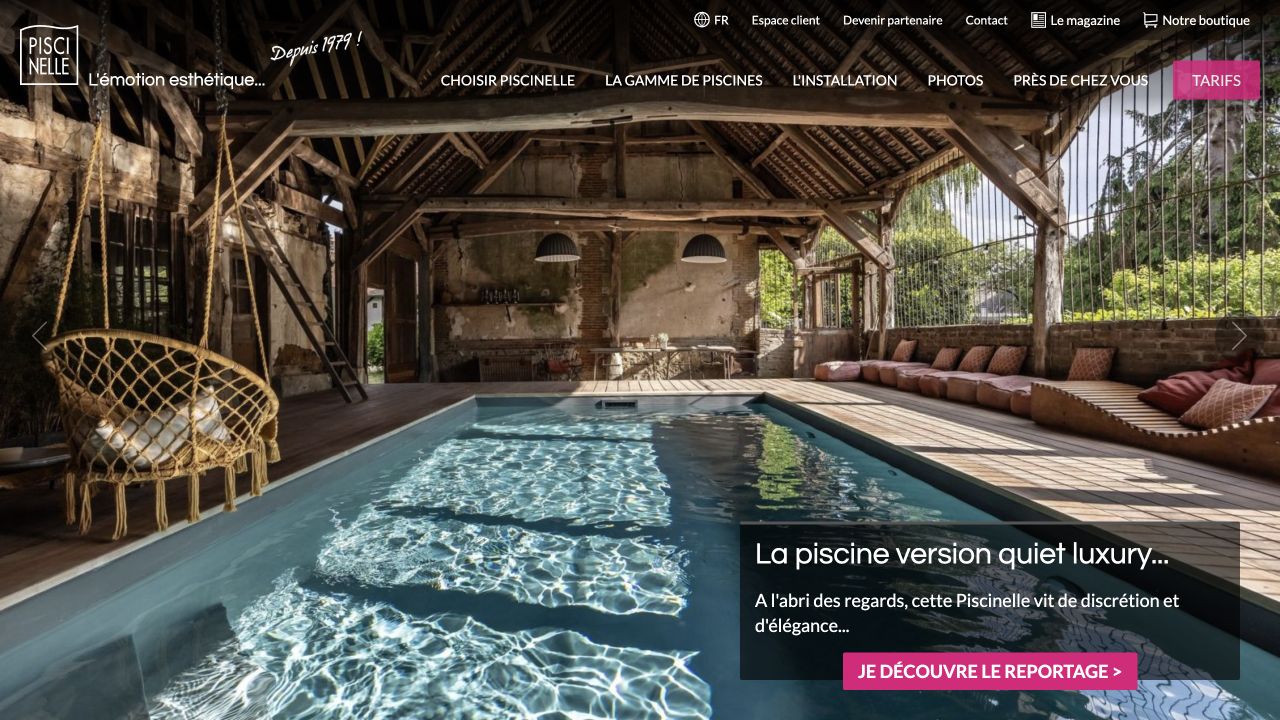 Capture du site de Piscinelle