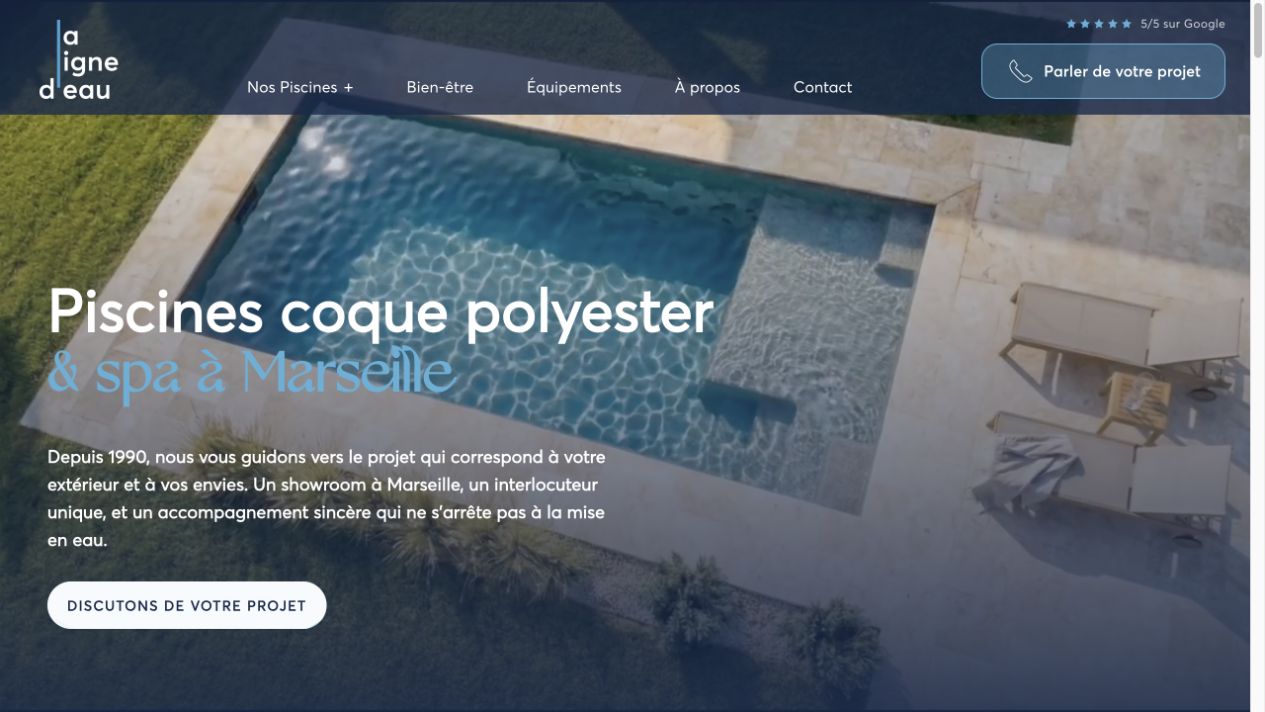 Capture du site de La Ligne d’Eau – B.P.P.