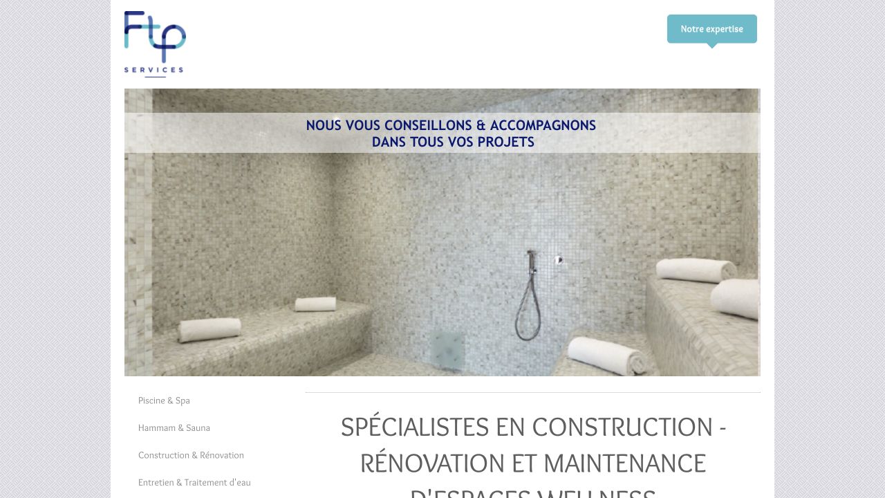 Capture du site de FTP Services